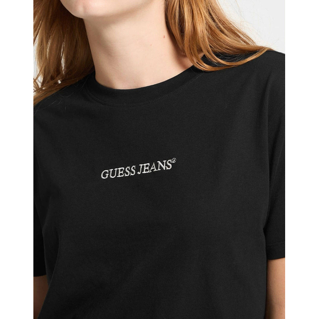 Product GUESS JEANS GJ SS CN BOXY EMBRO LOGO TEE WOMEN'S T-SHIRT base image