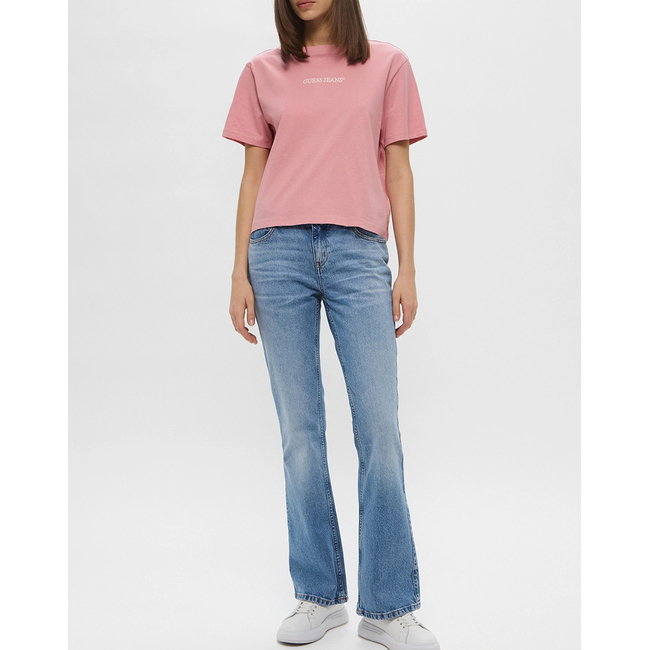 Product GUESS JEANS GJ SS CN BOXY EMBRO LOGO TEE WOMEN'S T-SHIRT base image