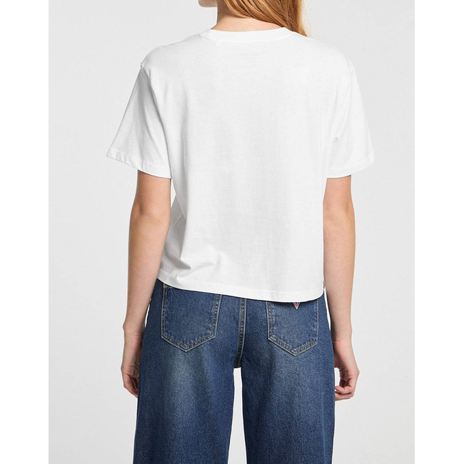 Product GUESS JEANS GJ SS CN BOXY EMBRO LOGO TEE WOMEN'S T-SHIRT base image