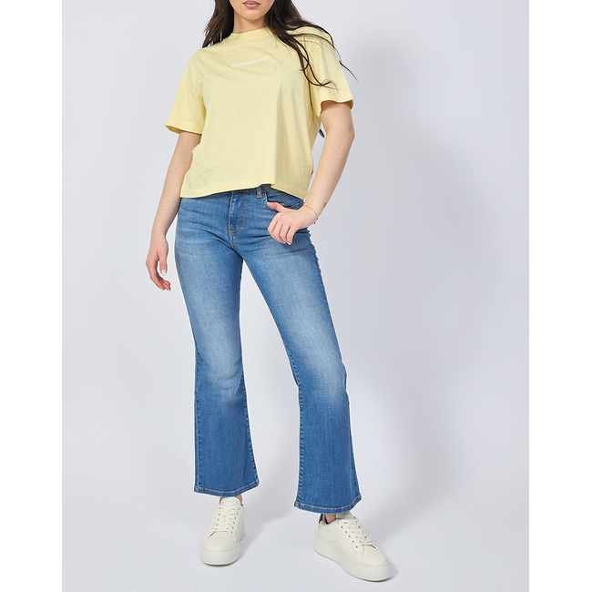 Product GUESS JEANS GJ SS CN BOXY EMBRO LOGO TEE WOMEN'S T-SHIRT base image
