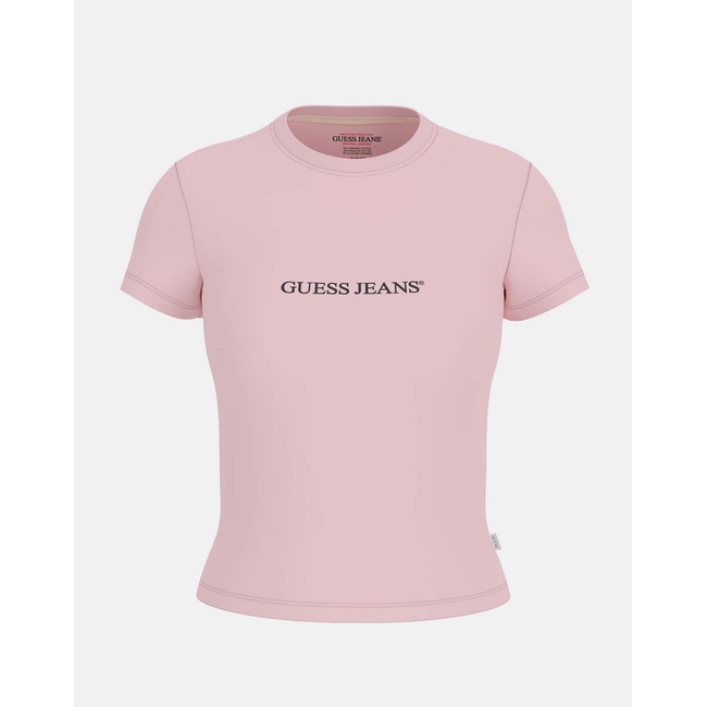 Product GUESS JEANS GJ SS CN SLIM LOGO PRINT TEE WOMEN'S T-SHIRT base image