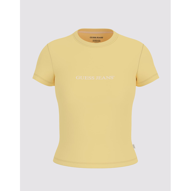 Product GUESS JEANS GJ SS CN SLIM LOGO PRINT TEE WOMEN'S T-SHIRT base image