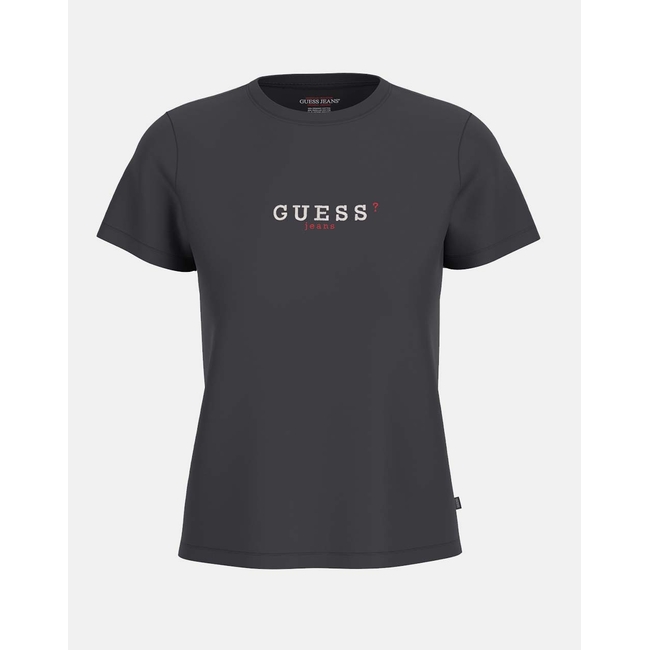 Product GUESS JEANS GJ SS CN REG 3D EMBR GUESS TEE WOMEN'S T-SHIRT base image