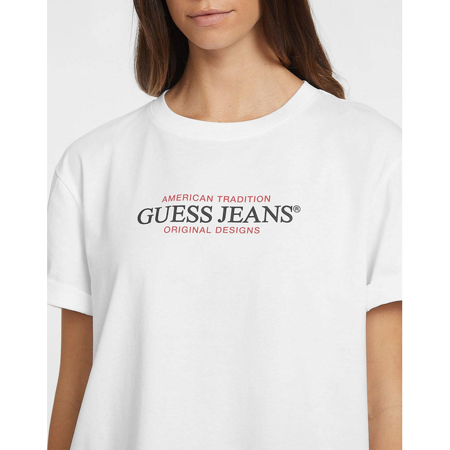 Product GUESS JEANS GJ SS CN OS AMERICAN TR TEE WOMEN'S T-SHIRT base image