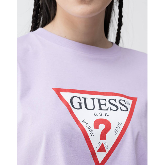Product GUESS JEANS GJ SS CN BOXY ICONIC TEE ΜΠΛΟΥΖΑ ΓΥΝΑΙΚΕΙΟ base image