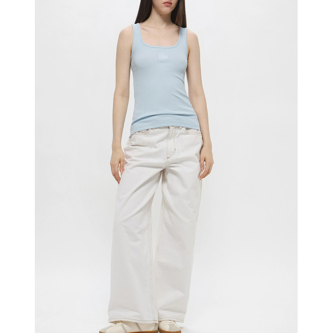 Product GUESS JEANS GJ TANK TOP SLIM RIB - ORG CO GUNNAR STR RIB 215 T-SHIRT W base image