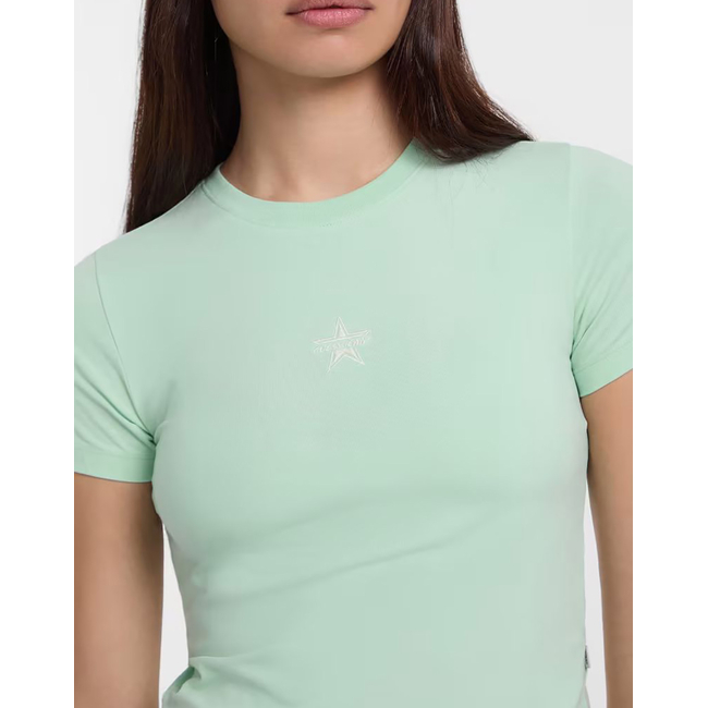 Product GUESS JEANS GJ SS CN BABY EMB ST - MID ORGANIC STRETCH JERSEY 180 T-SHIRT W base image