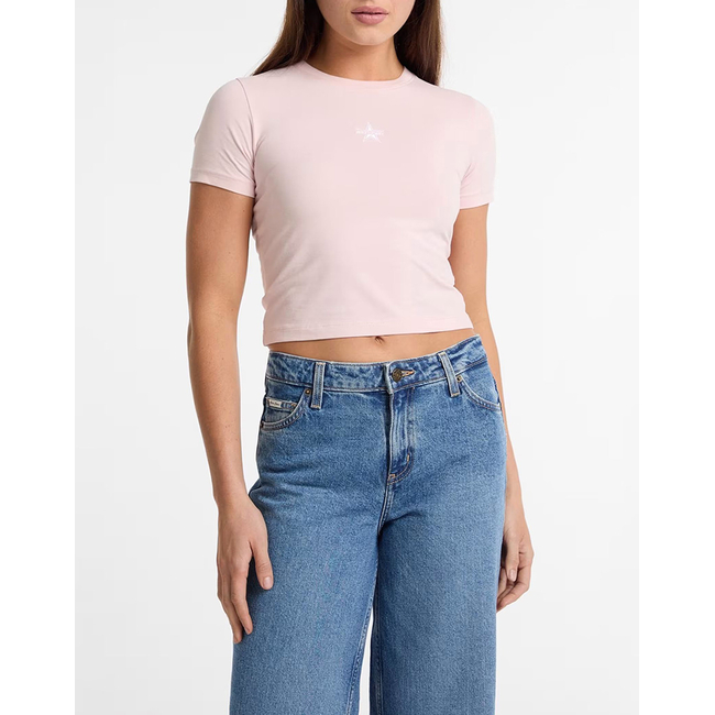 Product GUESS JEANS GJ SS CN BABY EMB ST - MID ORGANIC STRETCH JERSEY 180 T-SHIRT W base image