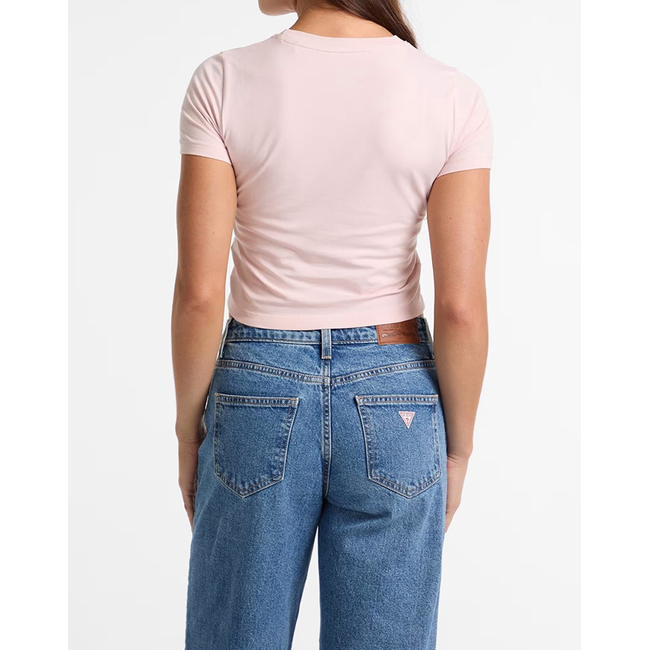Product GUESS JEANS GJ SS CN BABY EMB ST - MID ORGANIC STRETCH JERSEY 180 T-SHIRT W base image