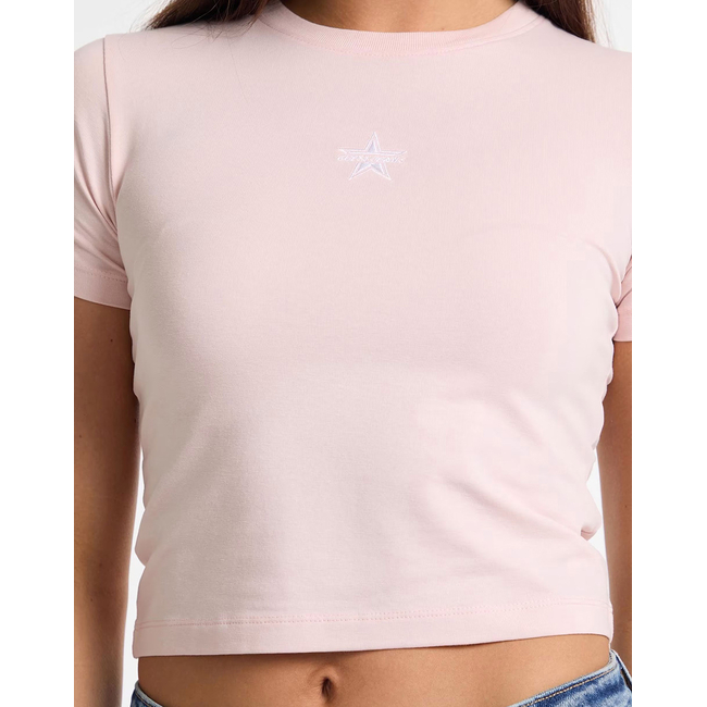 Product GUESS JEANS GJ SS CN BABY EMB ST - MID ORGANIC STRETCH JERSEY 180 T-SHIRT W base image