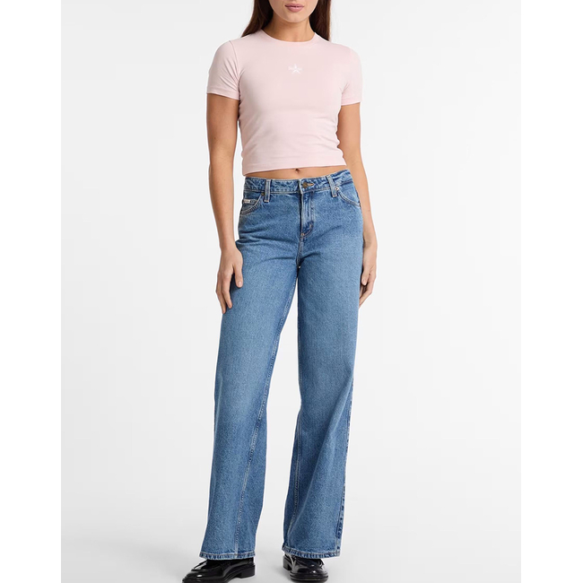 Product GUESS JEANS GJ SS CN BABY EMB ST - MID ORGANIC STRETCH JERSEY 180 T-SHIRT W base image