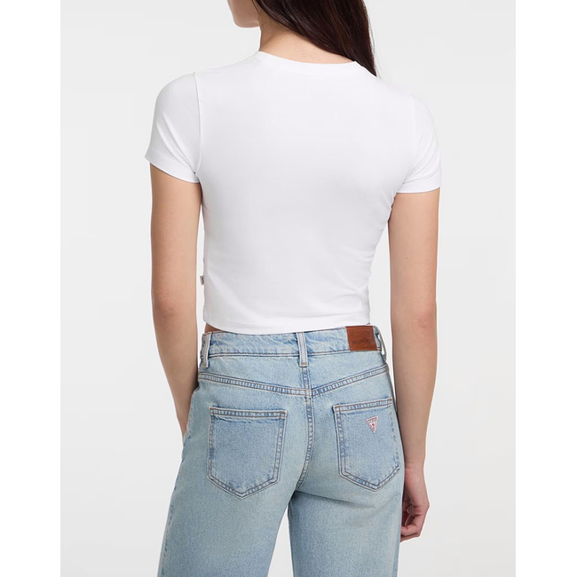 Product GUESS JEANS GJ SS CN BABY EMB ST - MID ORGANIC STRETCH JERSEY 180 T-SHIRT W base image