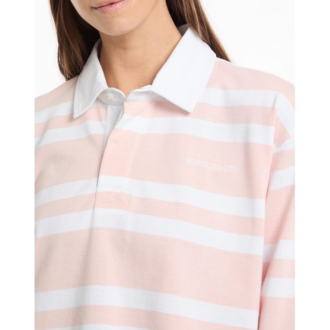 Product GUESS JEANS GJ LS RUGBY POLO SHIRT ΜΠΛΟΥΖΑ ΓΥΝΑΙΚΕΙΟ base image