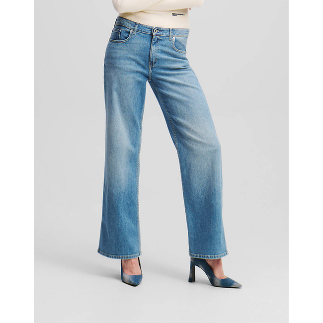 Product KARL LAGERFELD JEANS KLJ MR RELAXED DENIM W/ SLIT base image