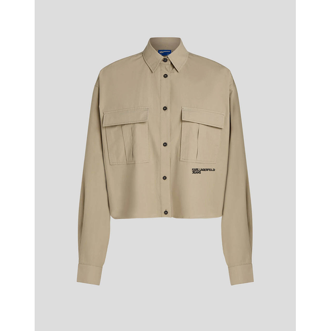 Product KARL LAGERFELD KLJ BOXY UTILITY SHIRT base image