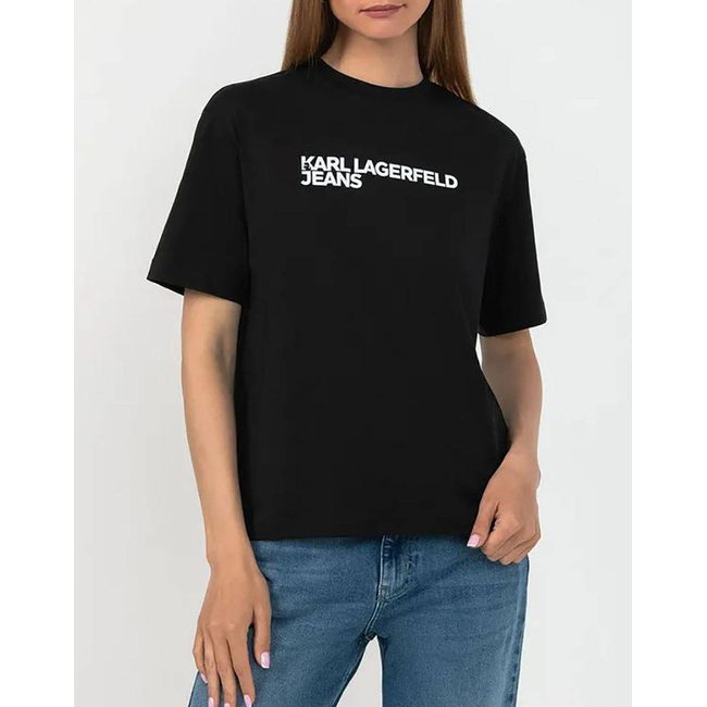 Product KARL LAGERFELD KLJ REG SS ESSENTIAL TEE base image