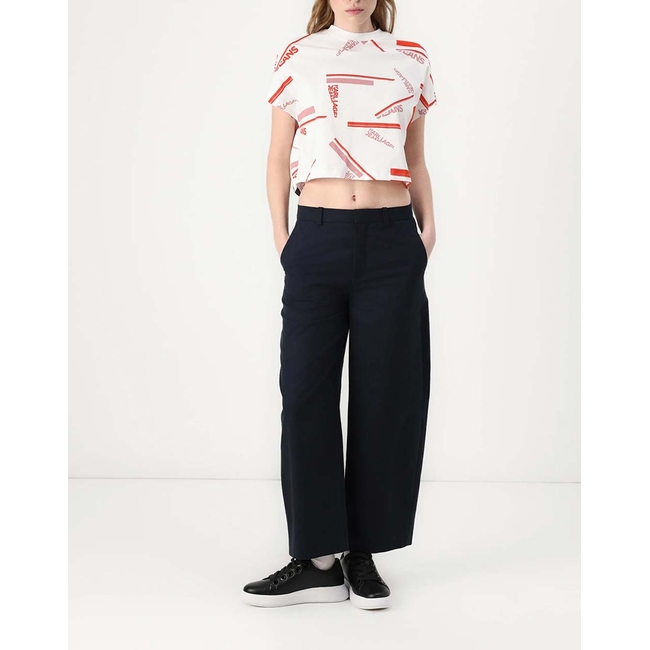 Product KARL LAGERFELD JEANS KLJ BOXY AOP STRIPE TEE base image