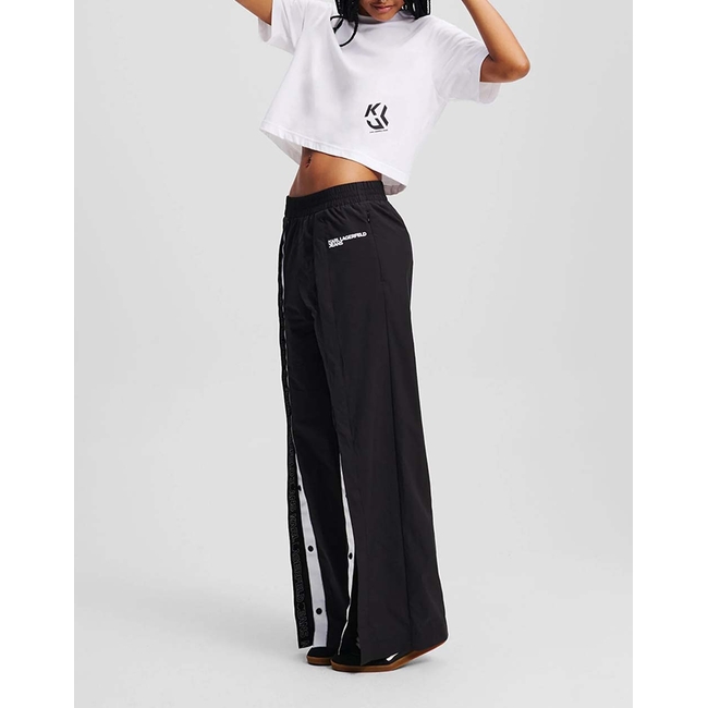 Product KARL LAGERFELD JEANS KLJ REG CROPPED MONOGRAM TEE base image