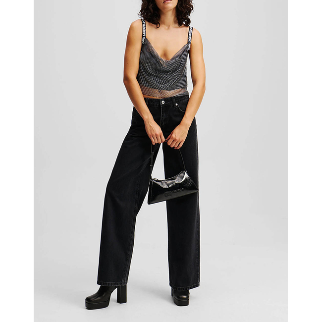 Product KARL LAGERFELD JEANS KLJ CHAINMAIL TOP base image