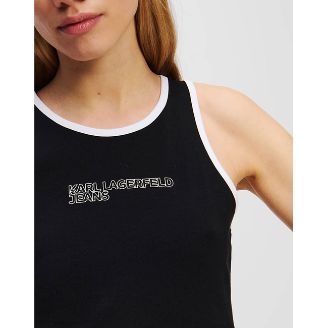 Product KARL LAGERFELD JEANS KLJ OUTLINE LOGO TOP base image