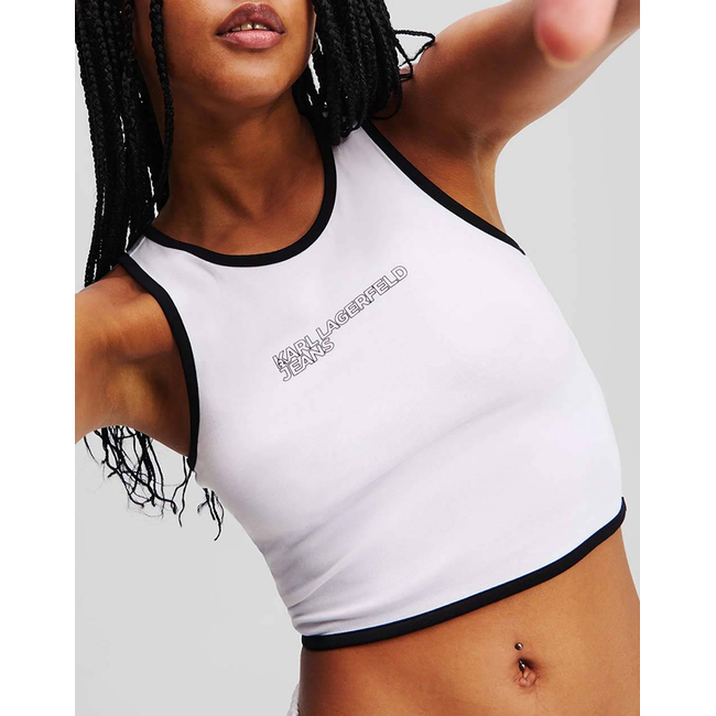 Product KARL LAGERFELD JEANS KLJ OUTLINE LOGO TOP base image