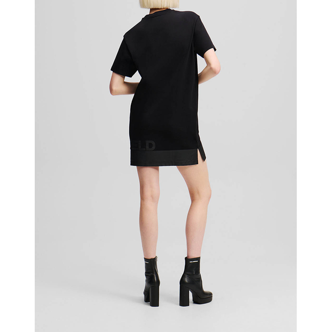 Product KARL LAGERFELD JEANS KLJ RELAXED GRAPHIC TEE DRESS base image