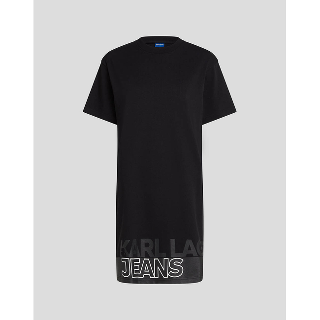 Product KARL LAGERFELD JEANS KLJ RELAXED GRAPHIC TEE DRESS base image