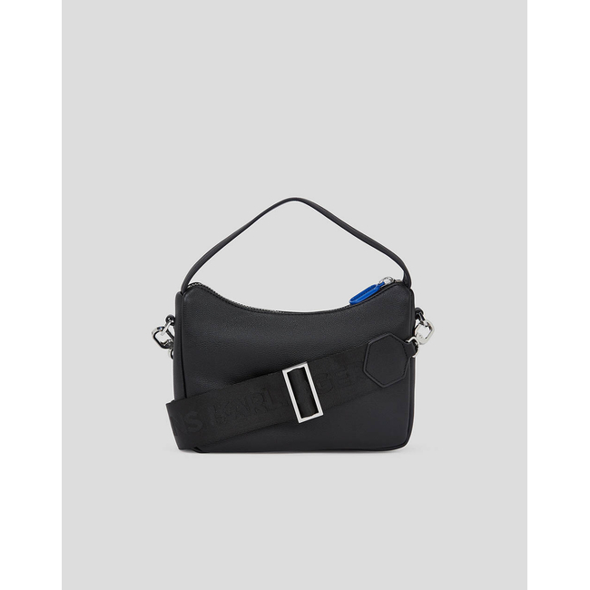 Product KARL LAGERFELD JEANS KLJ BOX LOGO SOFT MINI HOBO (Διαστάσεις: 24 x 16 x 8εκ.) base image