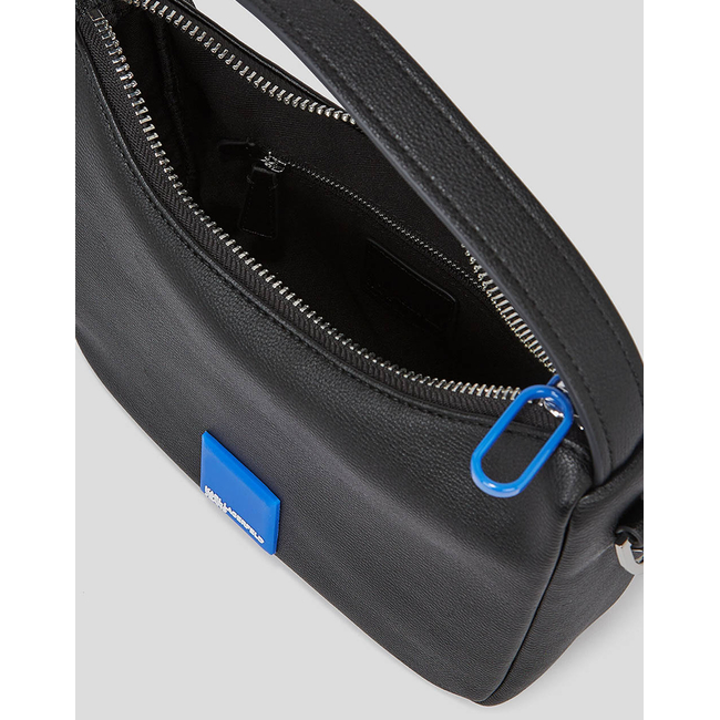 Product KARL LAGERFELD JEANS KLJ BOX LOGO SOFT MINI HOBO (Διαστάσεις: 24 x 16 x 8εκ.) base image