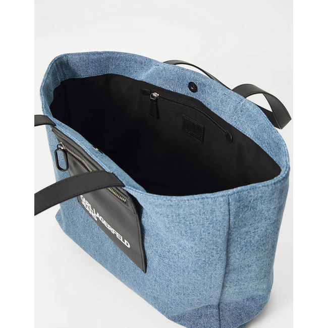 Product KARL LAGERFELD KLJ EW POCKET SHOPPER DENIM (Dimensions: 33 x 53 x 15cm.) base image