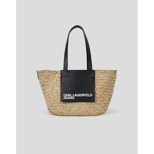 Product KARL LAGERFELD CLOTHING RAFFIA TOTE base image