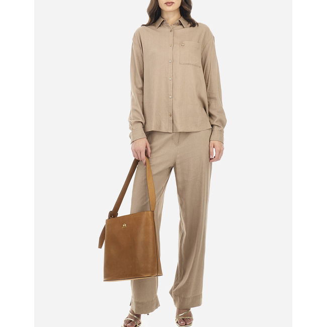 Product LA MARTINA ΠΑΝΤΕΛΟΝΙ WOMAN PANT VISCOSE LINEN base image