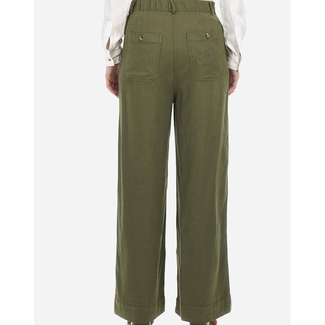 Product LA MARTINA ΠΑΝΤΕΛΟΝΙ WOMAN PANT VISCOSE LINEN base image