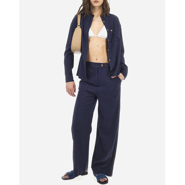 Product LA MARTINA ΠΑΝΤΕΛΟΝΙ WOMAN PANT VISCOSE LINEN base image