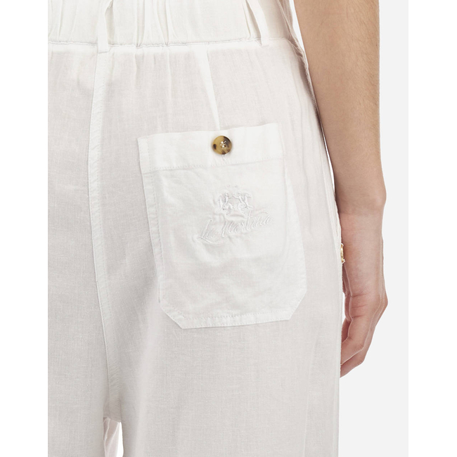 Product LA MARTINA ΠΑΝΤΕΛΟΝΙ WOMAN PANT VISCOSE LINEN base image