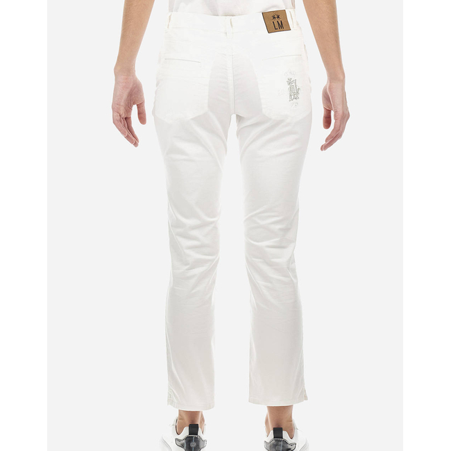 Product LA MARTINA ΠΑΝΤΕΛΟΝΙ  WOMAN TROUSERS COTTON TWILL base image