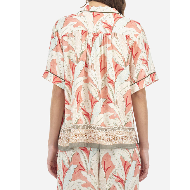 Product LA MARTINA ΠΟΥΚΑΜΙΣΟ ΚΜ WOMAN SHIRT S/S PRINTED VISCOS base image