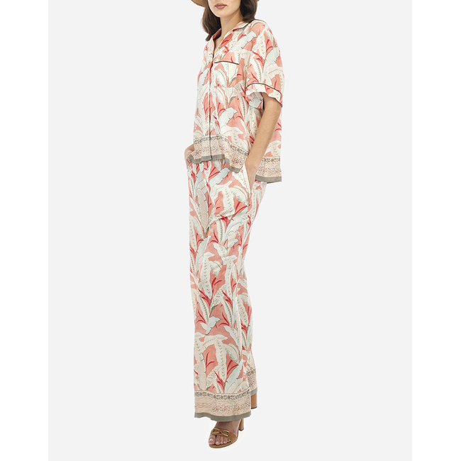 Product LA MARTINA ΠΟΥΚΑΜΙΣΟ ΚΜ WOMAN SHIRT S/S PRINTED VISCOS base image