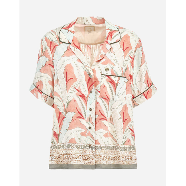 Product LA MARTINA ΠΟΥΚΑΜΙΣΟ ΚΜ WOMAN SHIRT S/S PRINTED VISCOS base image