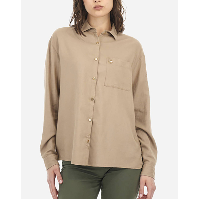 Product LA MARTINA ΠΟΥΚΑΜΙΣΟ ΜΜ WOMAN SHIRT L/S VISCOSE LINEN base image