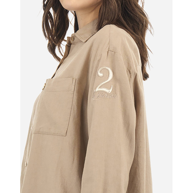Product LA MARTINA ΠΟΥΚΑΜΙΣΟ ΜΜ WOMAN SHIRT L/S VISCOSE LINEN base image
