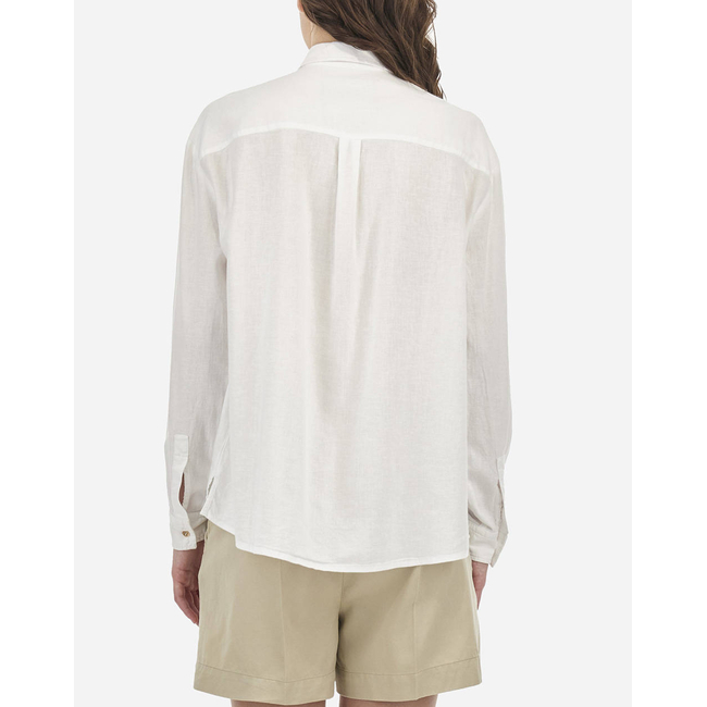 Product LA MARTINA ΠΟΥΚΑΜΙΣΟ ΜΜ WOMAN SHIRT L/S VISCOSE LINEN base image