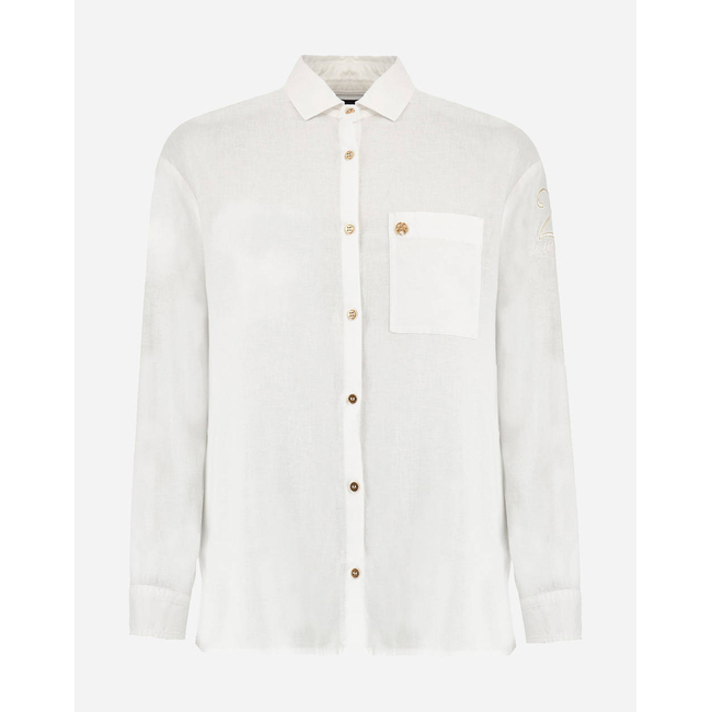 Product LA MARTINA ΠΟΥΚΑΜΙΣΟ ΜΜ WOMAN SHIRT L/S VISCOSE LINEN base image