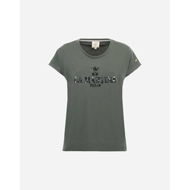 Product LA MARTINA ΜΠΛΟΥΖΑ T-SHIRT ΚΜ WOMAN T-SHIRT S/S JERSEY base image