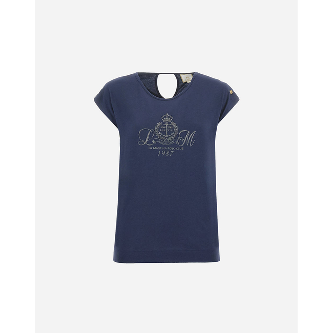 Product LA MARTINA T-SHIRT WOMAN T-SHIRT S/S 40/1 COTTON base image