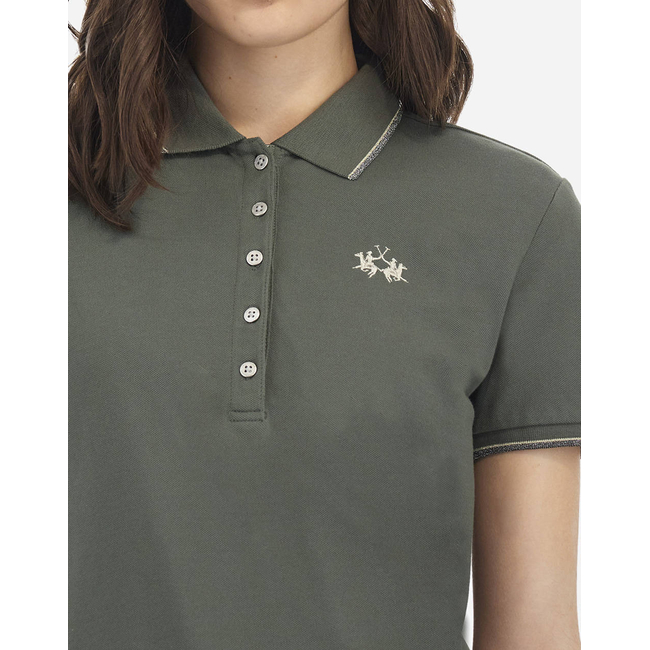 Product LA MARTINA ΜΠΛΟΥΖΑ POLO ΚΜ  WOMAN POLO S/S PIQUET STRETCH base image