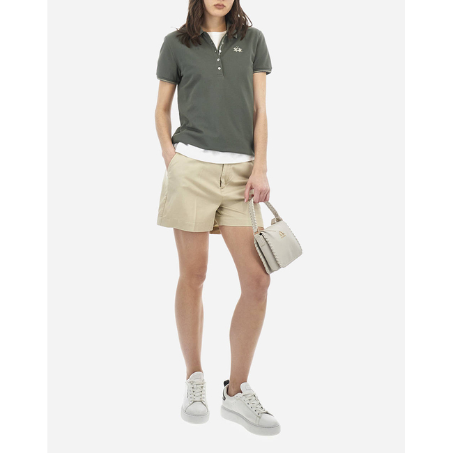 Product LA MARTINA ΜΠΛΟΥΖΑ POLO ΚΜ  WOMAN POLO S/S PIQUET STRETCH base image