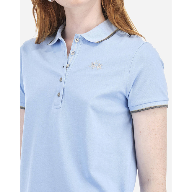 Product LA MARTINA ΜΠΛΟΥΖΑ POLO ΚΜ  WOMAN POLO S/S PIQUET STRETCH base image