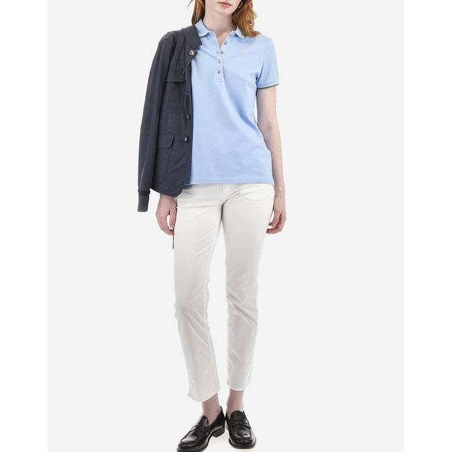 Product LA MARTINA ΜΠΛΟΥΖΑ POLO ΚΜ  WOMAN POLO S/S PIQUET STRETCH base image