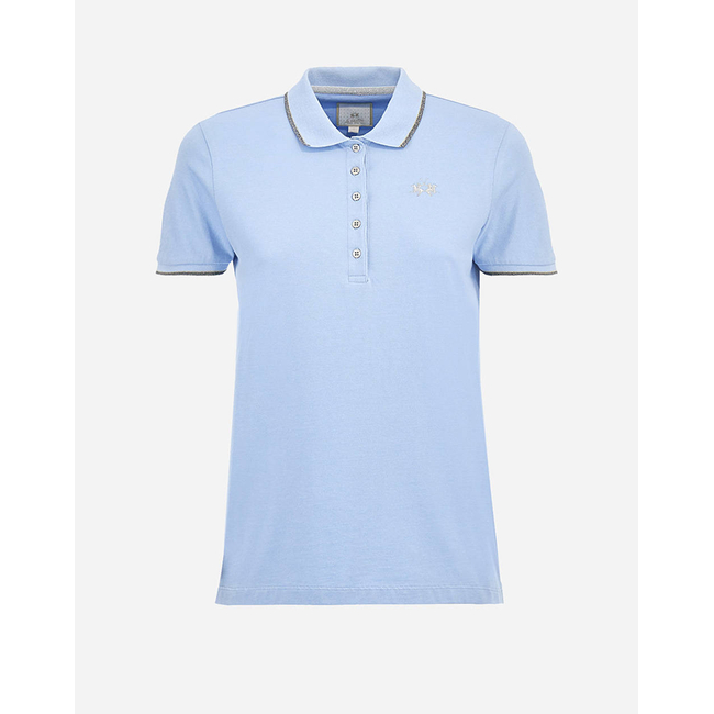 Product LA MARTINA ΜΠΛΟΥΖΑ POLO ΚΜ  WOMAN POLO S/S PIQUET STRETCH base image